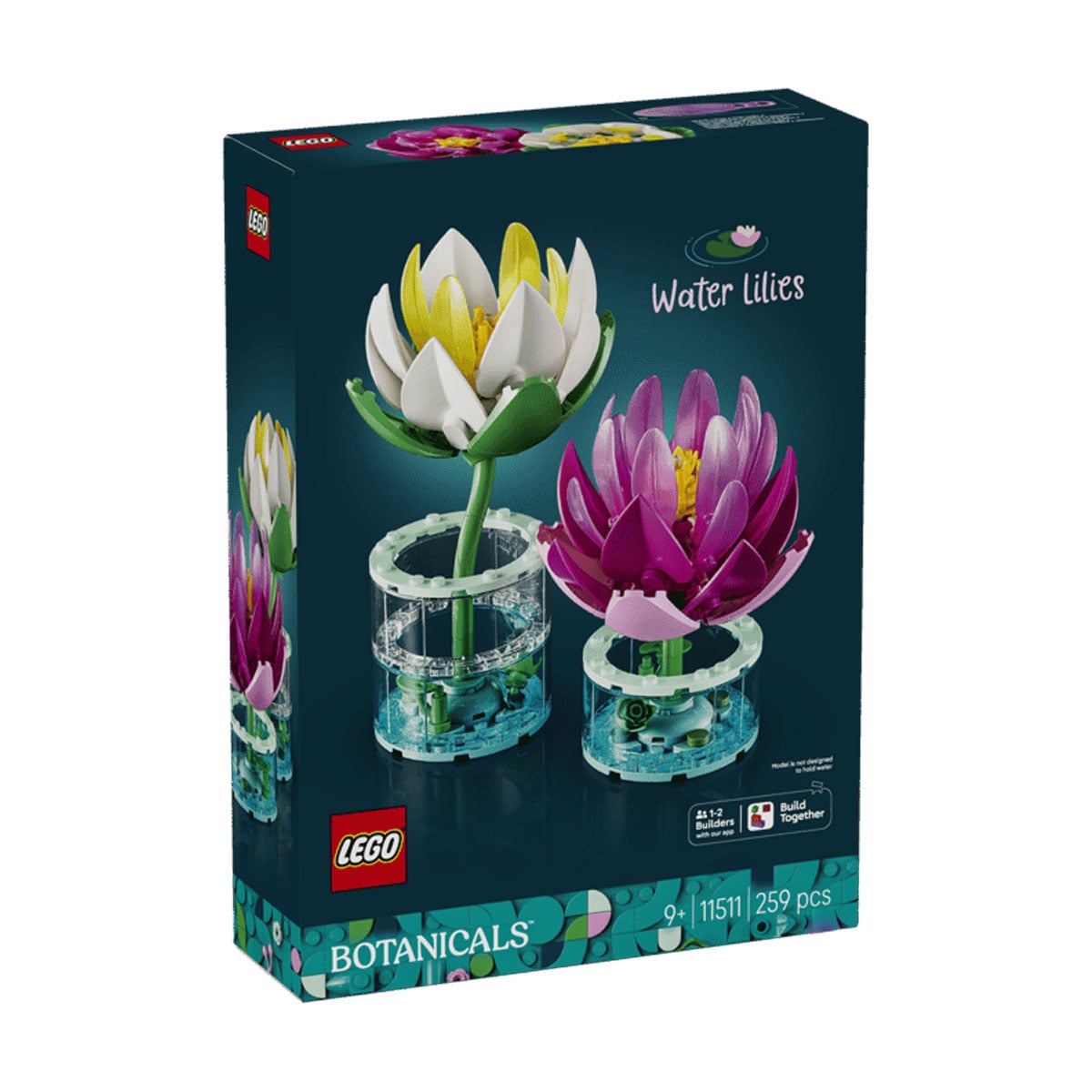 Конструктор LEGO Botanicals Латаття, 259 деталей, від 9 років (11511)